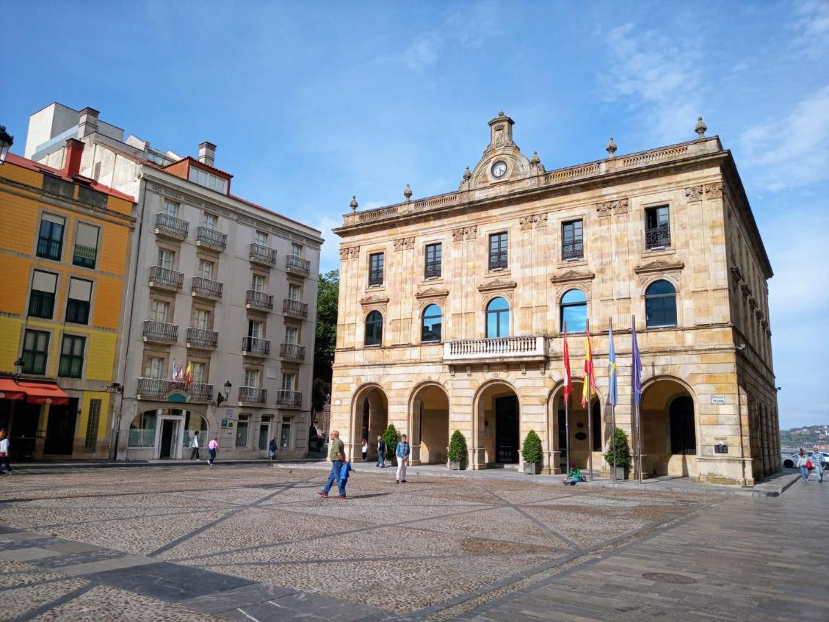 Les Casetes De San Lorenzo Gijon Exterior photo